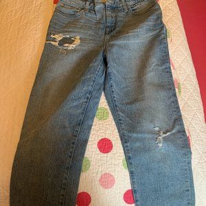 Madewell Classic Straight Jean in Dark Wash